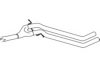 AUDI 4F0253409J Exhaust Pipe